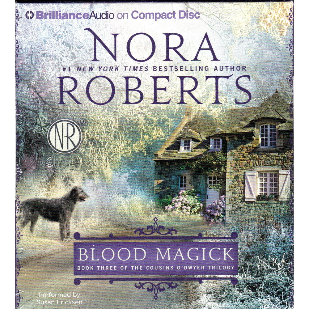 Blood Magick (The Cousins O'Dwyer Trilogy) Nora Roberts Audio CD - NEW SEALED